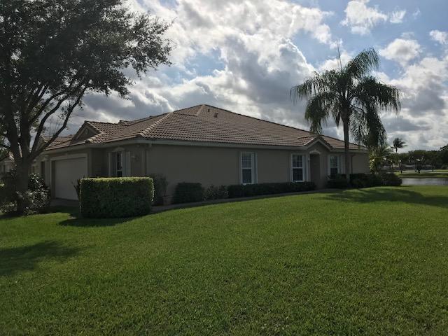 BEST LOCATION IN BAY COLONY! BEAUTIFUL WATER VIEWS FROM ALL WINDOWS. THIS 3 BEDROOM, 2 BATH, 2 CAR GARAGE HOME IS ALSO LOCATED ON A DEAD END. LOTS OF PRIVACY. HOME HAS SPLIT BEDROOMS, BUILT-IN CABINET IN THE GREAT ROOM, 3RD BEDROOM CAN BE AN OFFICE/DEN. THE COVERED PATIO IS SCREENED AND IS PRIVATE FROM THE NEIGHBORS, THE LARGE MASTER HAS TWO SINKS, WALK IN CLOSET, INSIDE LAUNDRY AREA. ACCORDION SHUTTERS INTERCOM,, NEWER A/C. THE BEAUTIFUL CLUBHOUSE HAS A BALLROOM, PING PONG, LARGE FITNESS ROOM, ART ROOM, CARD ROOM, SAUNA, TENNIS AND A HEATED BIG POOL AND SPA. THE COMMUNITY HAS A 24HR MANN GATED COMMUNITY WITH SECURITY PATROL