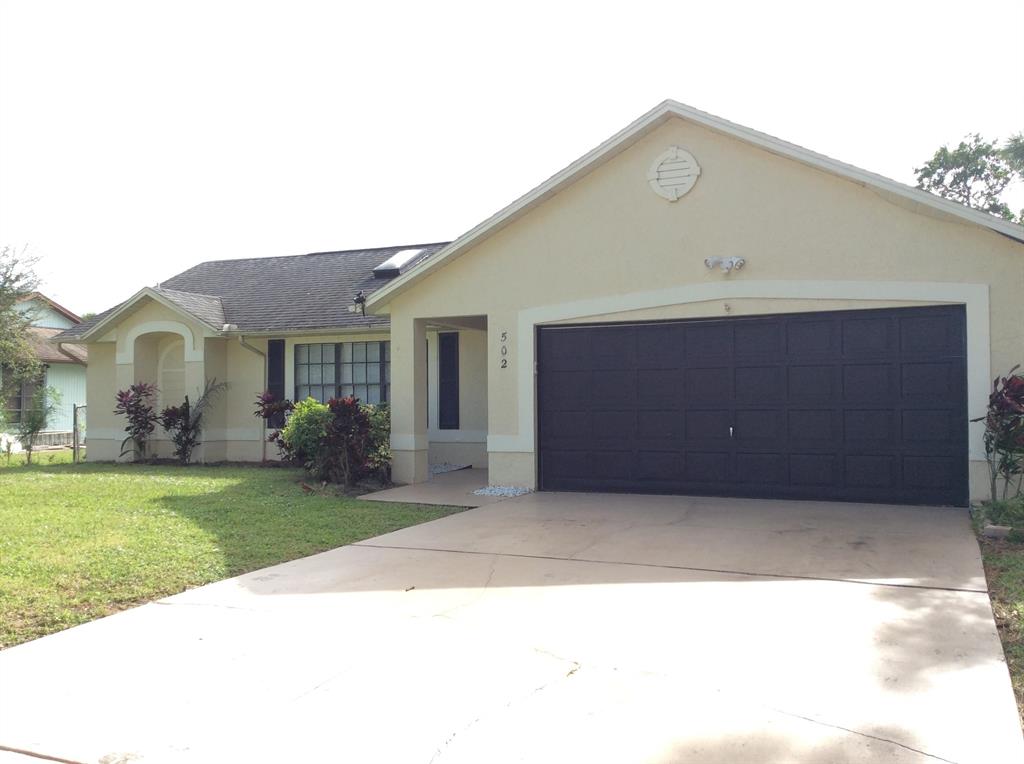 *TENANT OCCUPIED AVAILABLE 12/1*This one will not last! Lovely neighborhood, one mile to North Port K-8, nice fenced back yard, stainless appliances in this split-plan home, perfect for the kids! Nice two-car garage and professionally managed by Artesian Property Management. Schedule your showing today!