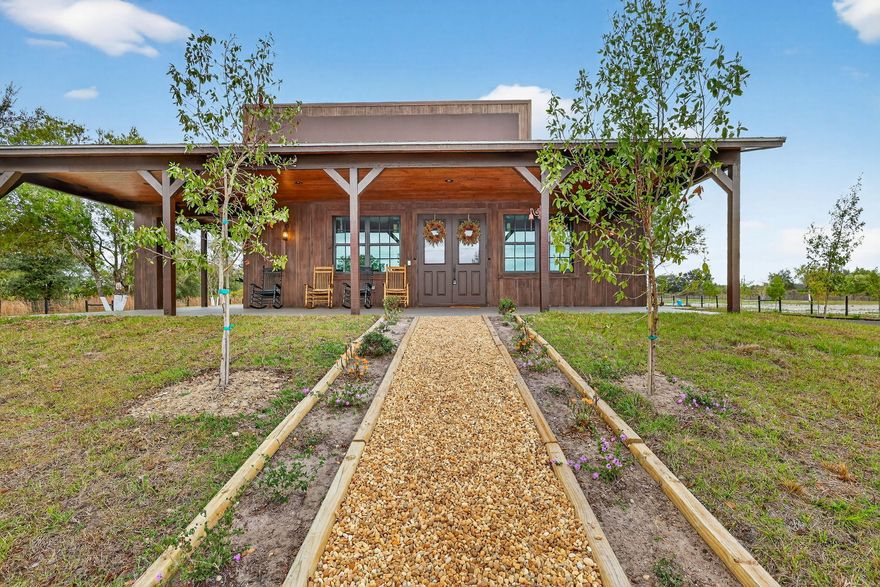 Brand New Ranch Style Home in Okeechobee Florida!!! Fully Furnished and move-in ready. This property sits on 1.25 acres with a private shooting berm area, perfect for safe target practice. This home has a western style touch all around it. Perfect for anyone looking for a peaceful country living. Bring your hat and boots and your animals too! There are large trees around the property, fully fenced, metal roof, impact windows and doors. Close to Kissimmee Prairie Preserve State Park and Lake Okeechobee which offers world-class bass fishing, airboat tours, and boating. Also, this property is close to great outdoors activities such as rodeos, biking, and four wheelers trails.