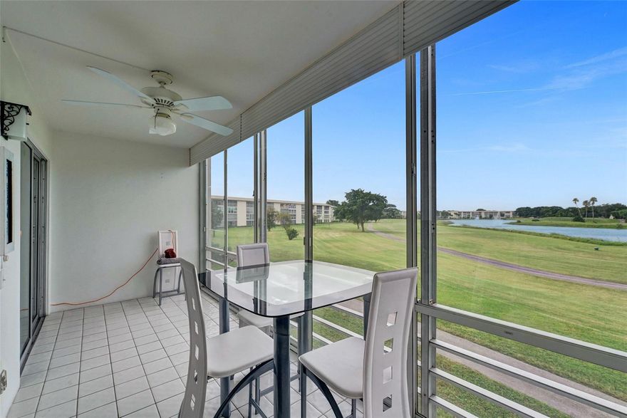 Ready to retire or just enjoy a nice vacation? Welcome to Coconut Creek’s highly desirable, Wynmoor community! 2-bed/2-bath condo in the Victoria Village with breathtaking golf course views and one of the best locations in the community. Currently rented for $1800/month. Have breakfast in your enclosed balcony while watching golfers tee off just 100 feet away. Bright kitchen with newer stainless-steel appliances, bright cabinets and tile floors that flows into the dining area. Berber carpet in the living room and bedrooms. The primary bedroom features a spacious walk-in closet with built-in shelving for added convenience, and the bathrooms offer tasteful, updated touches. Being sold fully and nicely furnished! Come and experience the Wynmoor resort-style lifestyle! Call Now!