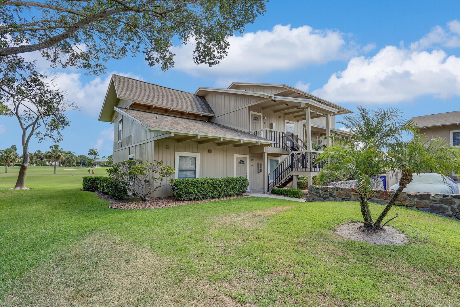 Welcome to 9109 SE Riverfront Terrace, Apt. B, a charming 1-bedroom, 1-bathroom condo located in the sought-after Riverbend Golf Community in Jupiter, FL. This 903-square-foot residence offers a perfect blend of comfort and convenience, ideal for those seeking a serene lifestyle. The condo features central air, central heating, and ceiling fan cooling, ensuring year-round comfort. The interior boasts elegant wood floor flooring, adding a touch of sophistication to the living space.The property is thoughtfully designed with a modern kitchen equipped with new appliances, catering to both entertaining and quiet evenings at home.