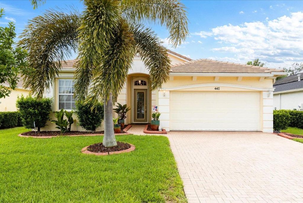Photo of 447 SW Talquin Lane, Port Saint Lucie, FL 34986 (MLS # R11094987)