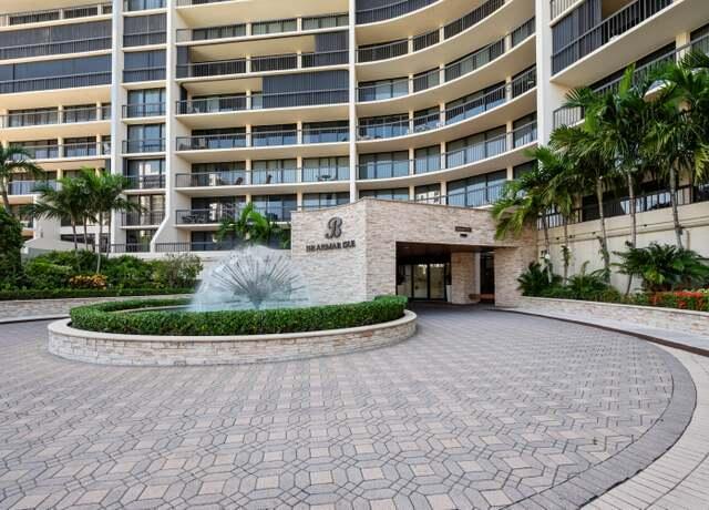 Direct Intracoastal views from every room, 5th floor, 2 bedroom 2 bath, 2350 total square foot condo with two master suites. The entire unit was gutted down to the concrete walls. New plumbing, electrical, A/C, hot water heater, top of the line Bosch kitchen appliances, tile floors throughout. New washer and dryer. Must see this stunning open concept which features gorgeous contemporary details. All assessments will be paid by seller. Building includes 24 hour concierge state of art fitness center, private beach club, tennis courts, marina. Boca Highland is a gated, guarded community directly off the Intracoastal.