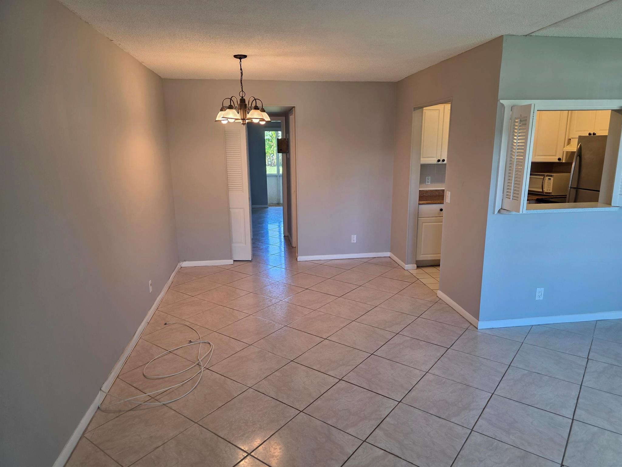 55+ Community). 1B+1.5B with ceramic tile floor throughout, on Ground Floor. It's in excellent condition. 2 wall unit ACs. Unfurnished. Century Village has wonderful amenities. First Month. Last Month, Security Deposit