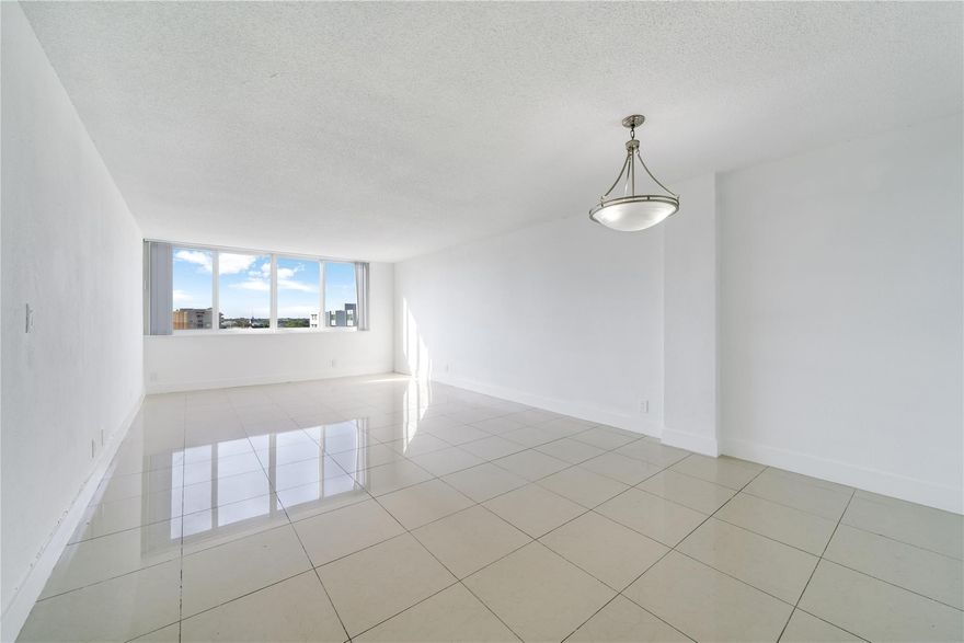 Spacious and full of natural light, this 3-bedroom, 2-bath residence sits on the 8th floor and offers a comfortable and inviting living experience. The unit features tile flooring throughout, fresh paint, and a clean, updated kitchen with brand-new appliances, creating a bright and well-maintained space ready for its next tenant.  The layout is open and functional, with generous living areas and a sense of privacy that comes from its elevated position. Large windows bring in great light throughout the day, enhancing the overall feel of the home. Elevator building with pool access and convenient laundry facilities on the same floor. Water, sewer, and trash are included in the rent.  Prime Dadeland location just minutes from shopping, dining, major highways, and public transportation  Well-positioned unit within the building, offering a quiet and comfortable living environment with consistent natural light throughout the day. The floor plan allows for easy furniture layout and practical day-to-day use, with good separation between living and sleeping areas. Maintained in clean condition and ready for immediate occupancy. The building is professionally managed and offers a stable residential atmosphere. Excellent central location provides quick access to major roads, employment areas, shopping centers, and public transportation, making it a convenient choice for tenants looking to stay connected while enjoying a calm living space.