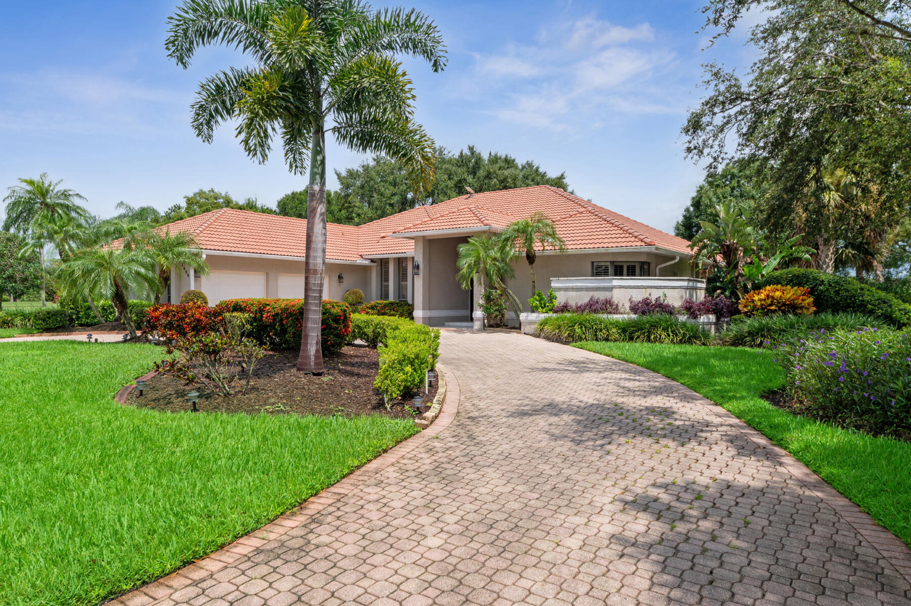 Stunning 3BR/3BA Home with Golf Course Views & Resort-Style Pool. This open and bright CBS construction home shows like a model! Boasting 3 spacious bedrooms and 3 full bathrooms, the thoughtfully designed layout includes a formal dining room, living room, and a large private master suite. The heart of the home is a chef's kitchen featuring granite countertops, stainless steel appliances, ample cabinetry, a computer nook, and a cozy breakfast area. The inviting family room offers a stacked stone fireplace, built-in bookshelves, wet bar, and built-in surround sound--perfect for entertaining or relaxing. Enjoy the Florida lifestyle on the expansive screened lanai with a pool, spa, outdoor kitchen, and a convenient cabana bath--all overlooking serene golf course views.