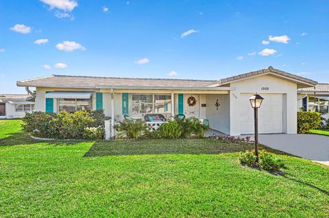 A home in Boynton Beach
