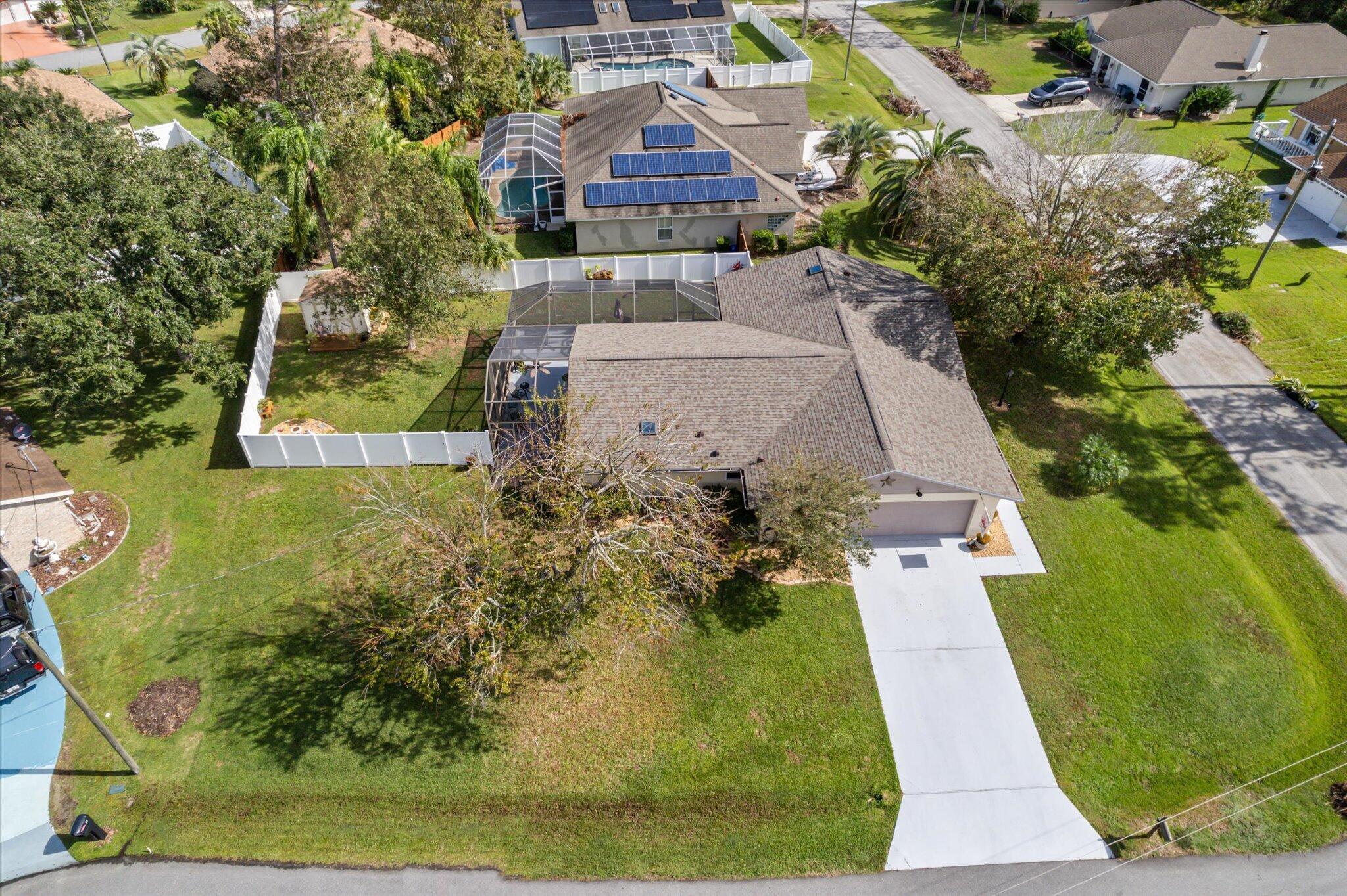 Motivated Seller Beautifully upgraded 3-bed, 2-bath home with over 1,600 sq. ft. on a quiet cul-de-sac. Features include new roof (2022), double-pane windows, fresh paint, and remodeled baths. The open floor plan offers a bright Florida room and upgraded kitchen with granite, backsplash, and stainless appliances. Step into your private backyard oasis with a hot tub, lush landscaping, new vinyl fencing, and screened back patio. New entry, side, and back doors add curb appeal. Extras: water purifier (2018), new garage opener, newer water heater, exterior lighting, and storage shed. Enjoy indoor comfort and serene outdoor living in one perfect package. Don't miss this gem!