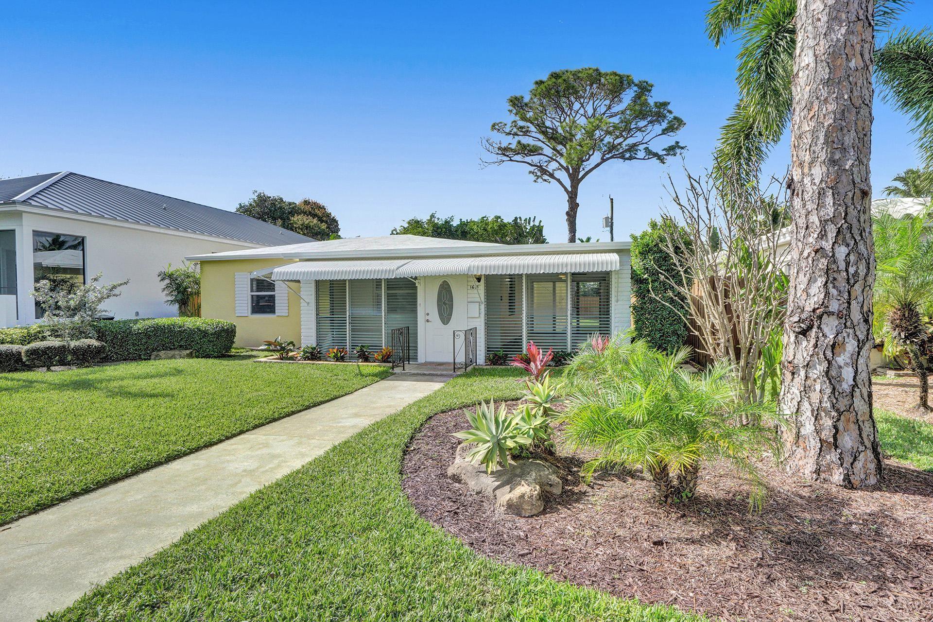 This impeccably maintained mid-century modern home in Poinsettia Heights offers timeless charm with modern comforts. Featuring gleaming terrazzo floors, impact windows, and an updated kitchen, the home boasts a desirable split-bedroom layout plus a separate office and family room. Enjoy summer breezes on the wraparound porch or relax in the fully fenced backyard, perfect for pets. Ideally located in the heart of Fort Lauderdale, you’ll be just minutes from the beach, downtown, shopping, and dining. A great neighborhood and a pet-friendly landlord make this an exceptional rental opportunity.