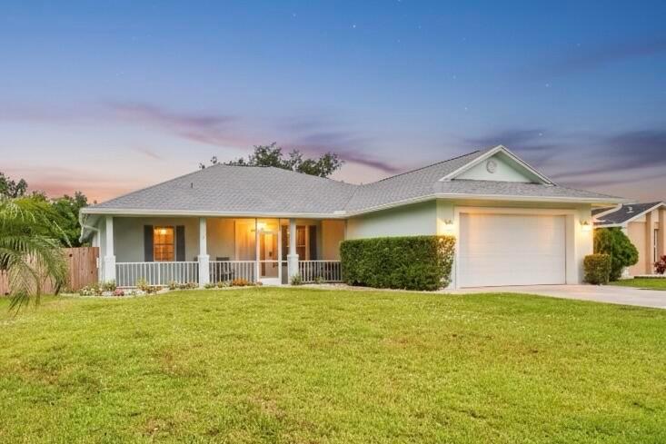 Welcome to this spacious 3-bedroom, 2-bath home offering comfort, functionality, and recent upgrades. Thoughtfully maintained with a brand-new roof, a one-year-old water heater, and a new A/C system-- this property provides peace of mind for years to come. Designed with multiple living areas, the floor plan includes a separate dining room, a cozy living room, and an ample family room--perfect for both everyday living and entertaining. Step outside and enjoy the large screened-in porch and patio, ideal for gatherings or quiet relaxation. The fully fenced backyard provides privacy and plenty of space to create your dream outdoor oasis, with ample room to add a pool.