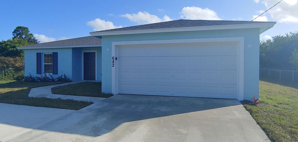Photo of 682 SW Paar Drive, Port Saint Lucie, FL 34953 (MLS # B26003833)