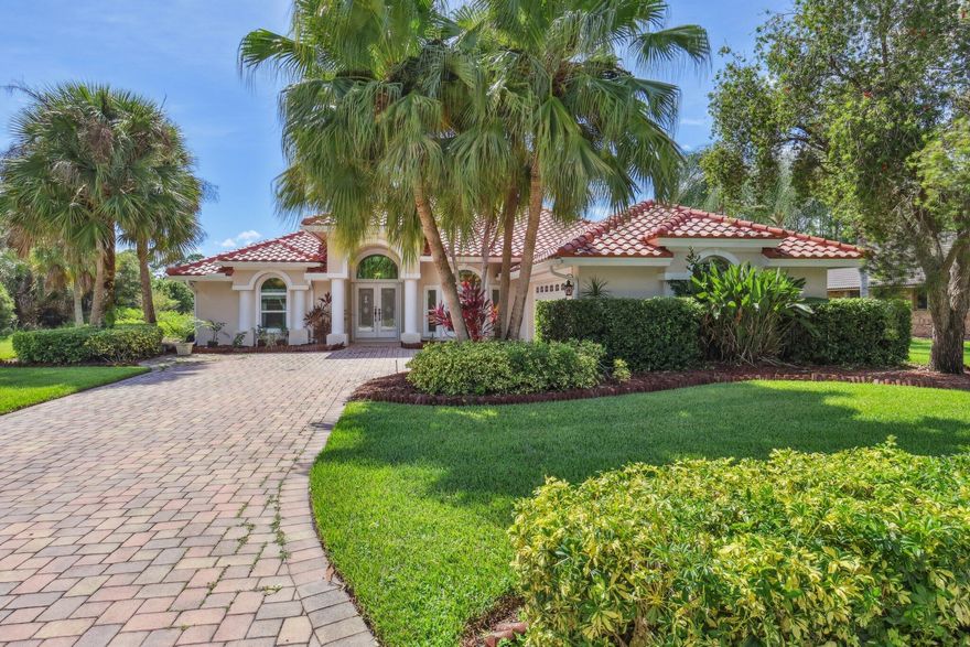 Location, location, location! Rare find in gated golf community Country Club Estates! This CBS 3BR/2.5BA pool home sits on a private corner lot backing to a lush greenbelt for optimal privacy. Inside, enjoy nearly 2,600 SF of light-filled living with a split plan, soaring ceilings, open kitchen featuring granite counters, newer SS appliances, pantry, breakfast nook and snack bar, ready to make your own. Formal & casual dining spaces make entertaining easy. Major upgrades - NEW roof, AC, HWH, storm windows, and electric heat pump for newly resurfaced pool, for year-round enjoyment. Outside, relax or entertain under the covered patio while enjoying your sparkling pool and picturesque backdrop. Conveniently located near golf, shopping, dining, Mets, & 95. Schedule your private showing today!