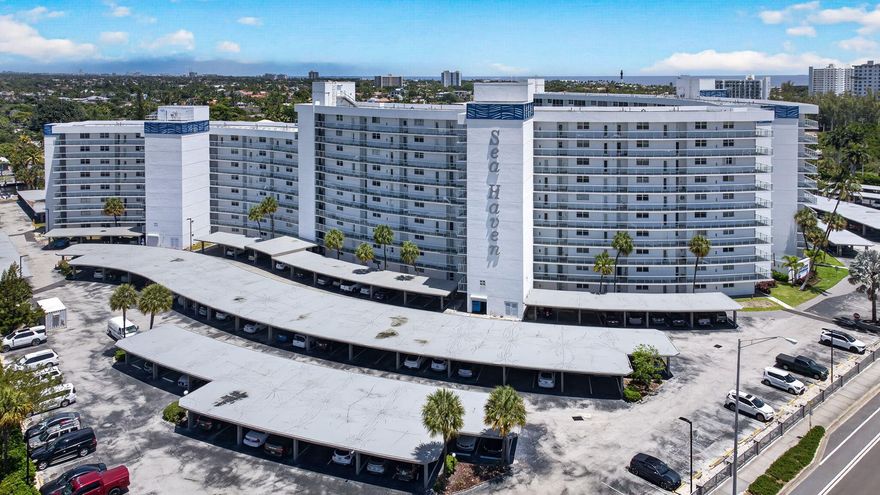 Coastal Living Just Minutes from the Beach!  Welcome to Unit 405 at 2731 NE 14th Street Causeway, a well-located residence offering comfort, convenience, and the best of South Florida living in beautiful Pompano Beach. Perfectly positioned near the Intracoastal and just moments from the ocean, this home provides an ideal setting for year-round living, seasonal enjoyment, or investment potential.  Step inside to discover bright and airy living spaces filled with natural light. The open living and dining areas create a welcoming atmosphere for relaxing or entertaining, while the kitchen offers ample cabinetry and workspace to meet everyday needs. Comfortable bedrooms provide privacy and flexibility, making this home ideal for guests, a home office, or additional storage. Enjoy the convenience of a east-facing front exposure with desirable west-facing rear exposure, allowing for pleasant natural light and comfortable living spaces. Whether you're enjoying morning coffee or unwinding after a day at the beach, this home offers a relaxed coastal lifestyle.  Ideally located just minutes from the sand and surf, this property offers easy access to local attractions such as Pompano Beach Pier, Pompano Beach Fisher Family Pier, and the beautiful shoreline of Pompano Beach. Nearby shopping, dining, and entertainment options make this location both convenient and highly desirable.  Whether you're seeking a full-time residence, vacation getaway, or investment opportunity, this property offers the perfect combination of location and lifestyle in sought-after Pompano Beach.  Don't miss this opportunity to enjoy coastal living just minutes from the beach!