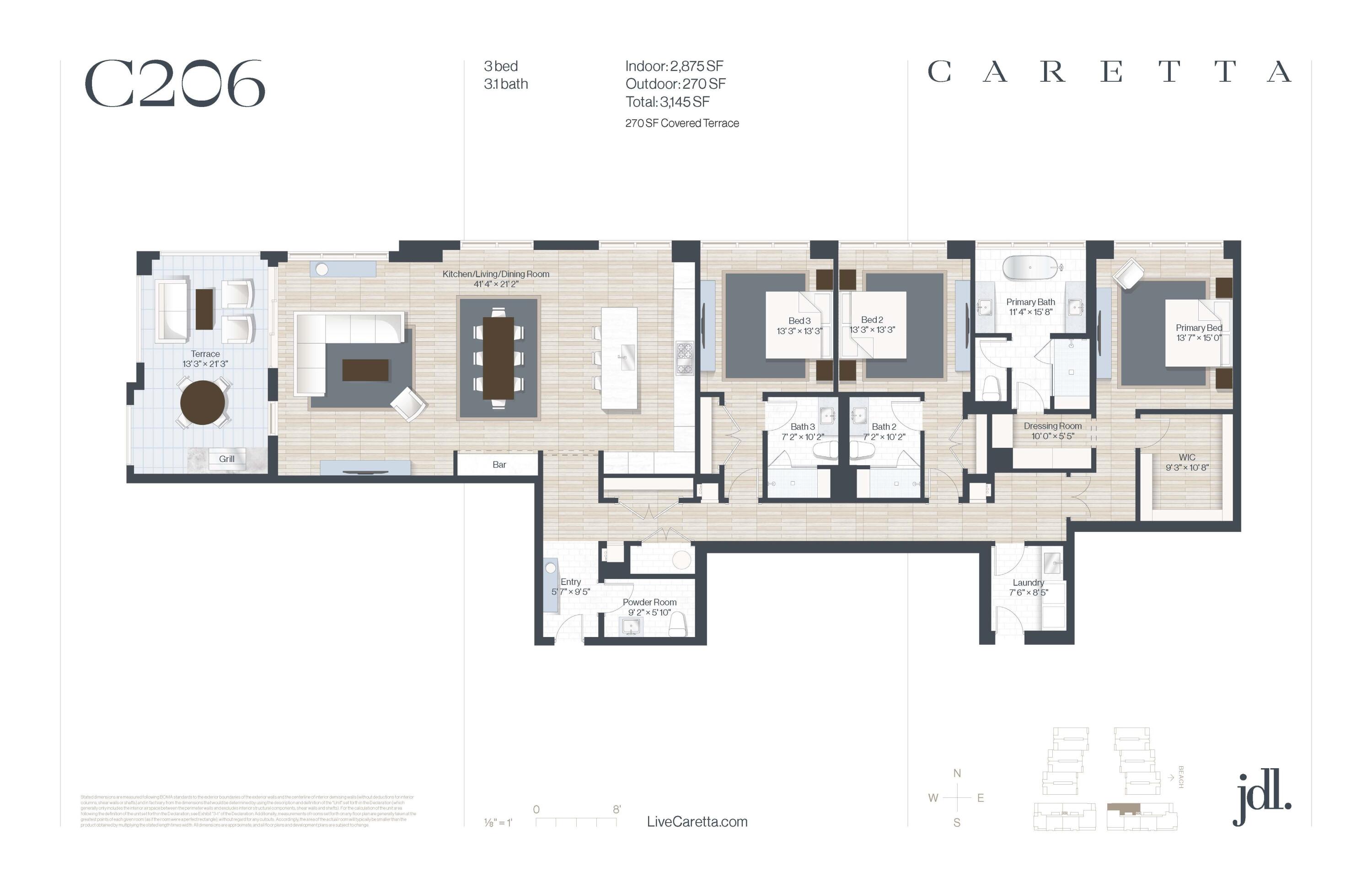 1011 Us Highway 1 C206