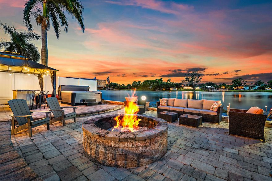 This fully remodeled 4-bedroom, 3-bathroom lakefront sanctuary blends luxury living with strong investment potential. Situated on the shores of Lake Osborne, with direct access to Lake Clarke Shores and Lake Ida, it offers seamless enjoyment of boating, jet skiing, fishing, and water sports from your private dock and boat hoist. A proven short-term rental generating $130K-$150K annually, the property is available fully furnished and turnkey. It's a perfect choice for investors seeking a high-performing asset or those looking for a personal retreat that offsets ownership costs.