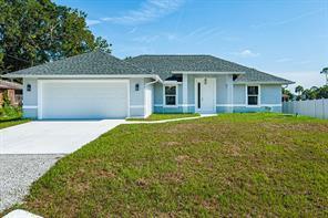 Brand new construction, never lived in. Impact windows all thru the house. Stainless Steel appliances will arrive by 08/18/25. Featuring white cabinetry and a durable quartz countertop, the kitchen is both stylish and functional. Enjoy living only minutes to shopping & Sebastian Riverfront. This home sits on a 0.22 acre lot. Inside you will find open concept, tile throughout, contemporary style finishes and great workmanship. Easy to show. Come see it.