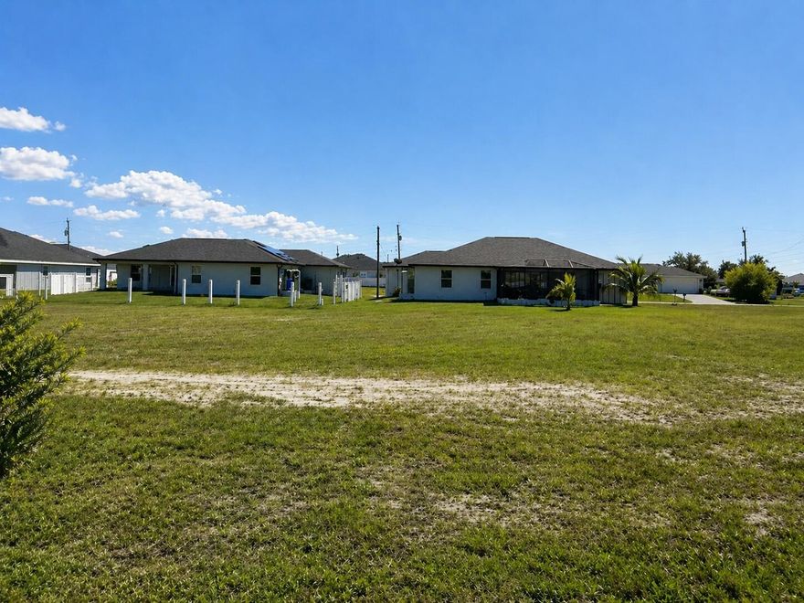 Prime opportunity in one of Southwest Florida's fastest-growing markets. Located in NW Cape Coral, this lot sits in the path of continued expansion with new construction all around. Cape Coral is known as a "Waterfront Wonderland" with over 400 miles of canals — one of the most unique cities in the country. With the area still building out and strong demand from builders and relocation buyers, this is an ideal time to secure land before prices move higher. Whether you're looking to build now or hold for the future, this lot offers strong upside in a high-growth market.