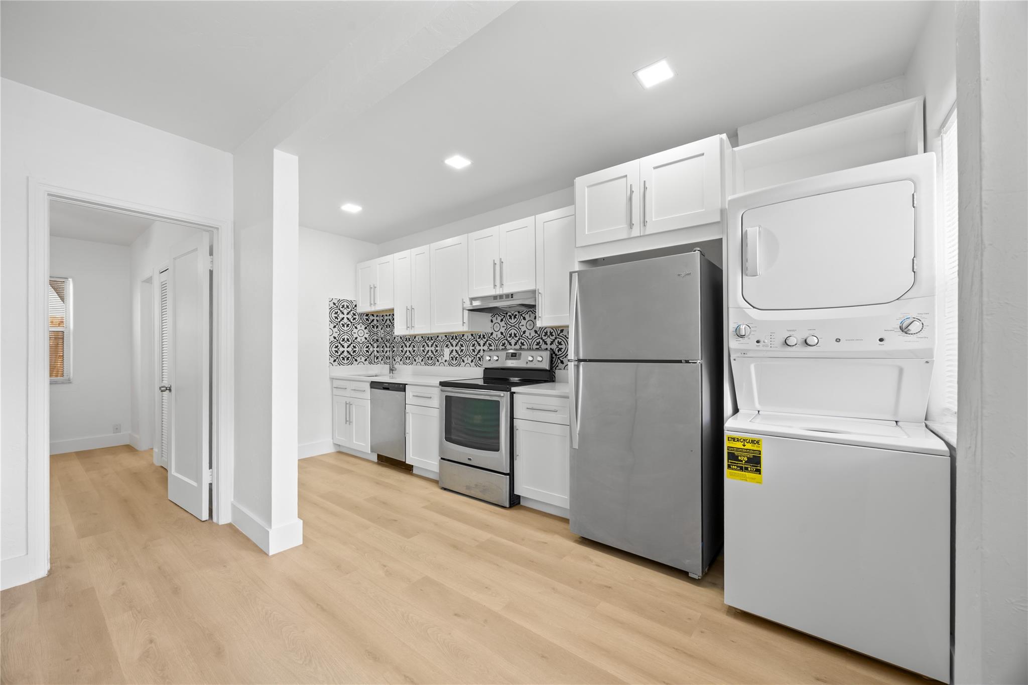 One of a kind!! Everything you need, you will find at this stunning 1 Bedroom/1 Bathroom apartment in the tremendous area of Harbordale. FULLY remodeled apartment with a private backyard. Stainless steel appliances. WASHER/DRYER and DISHWASHER. Custom kitchen with GRANITE COUNTERTOPS. NEW Central AC, tankless water heater, and much more! WATER/TRASH INCLUDED IN RENT! Across the street from Broward Health Hospital. A few minutes away from LAS OLAS BEACH, DOWNTOWN FORT LAUDERDALE, FLL AIRPORT, restaurants, and supermarkets. A WALKTHROUGH VIDEO IS AVAILABLE UPON REQUEST.
RAPID APPROVAL. NO ASSOCIATION. *MOVE-IN MO NEY BASED ON QUALIFICATIONS*
Minimum 1-year lease, NO SHORT TERMS OR CORPORATE LEASES.
The first and second months' rent, and a one-month security deposit, are required.