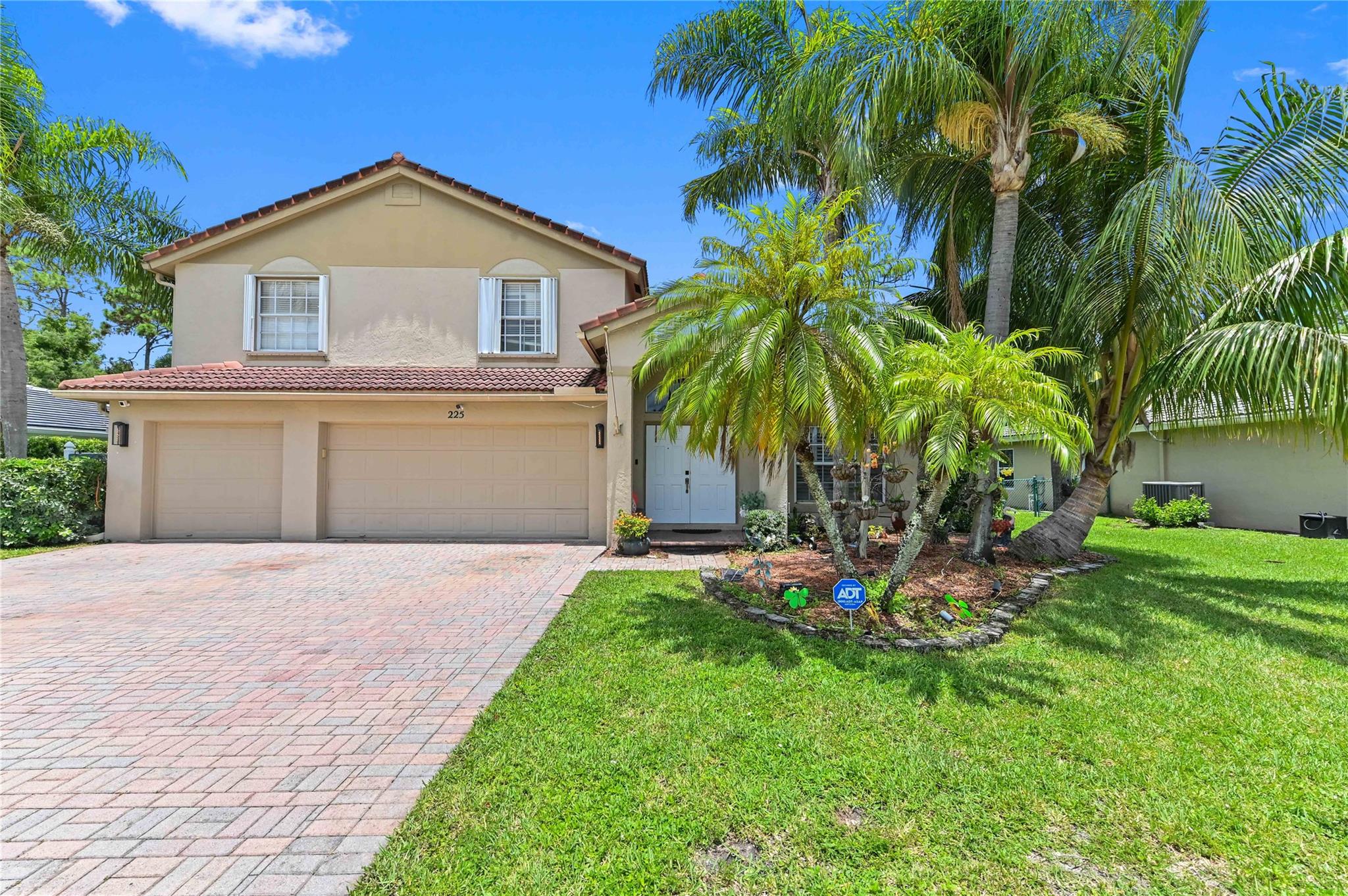 Beautiful 5BR/3BA home in Royal Palm Beach with 3-car garage, screened pool, and large outdoor entertaining area—perfect for Florida living! Backs up to a tranquil preserve with no rear neighbors for added privacy. Inside features an updated kitchen, spacious living areas, and a first floor primary suite. Tile and laminate flooring throughout. Located close to top-rated schools, parks, and shopping. Move-in ready and a must-see! Garage has been converted to bonus living space not included in the square footage.
