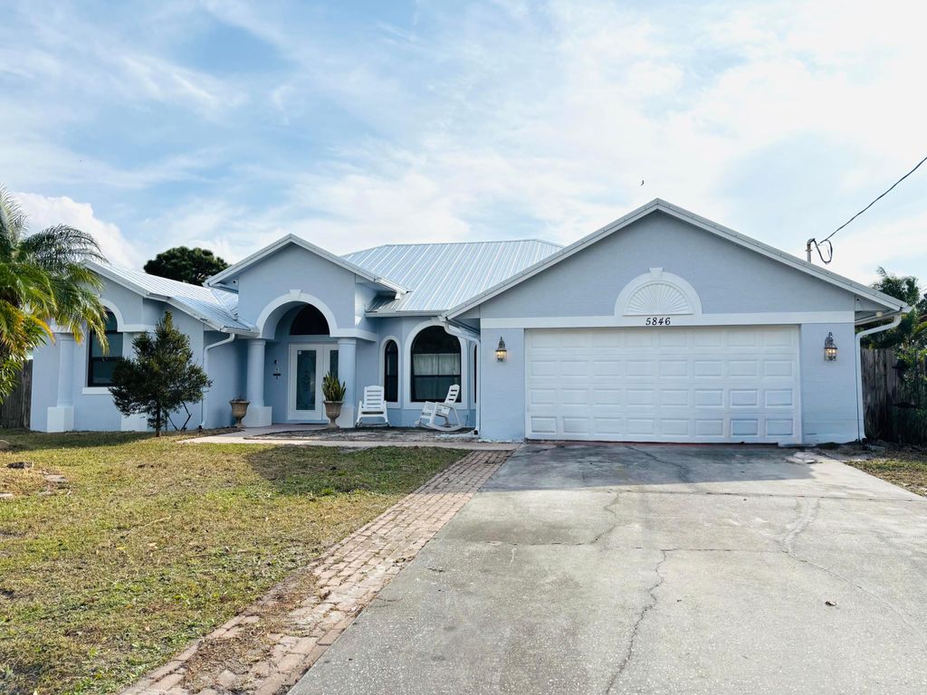 Photo of 5846 NW Bates Avenue, Port Saint Lucie, FL 34986 (MLS # R11156533)