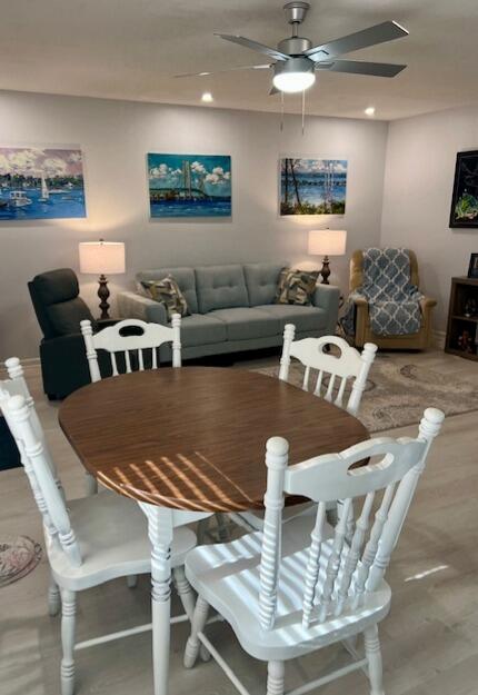 Updated 2 BR end unit in desirable location, available for ANNUAL rent. Just a short walk to the beach!! New impact windows. Complex backs to Carlin Park-fabulous walking trail, newer Pickleball Courts and Tennis. Public Golf at Jupiter Dunes. Walk to Publix, Shops, Restaurants. Walk to the Maltz Theatre and more! This rental is one of the few this close to the beach! Fully furnished. Turn Key-Linens, Dishes, etc. Queen plus 2 twins. Inviting Heated Pool.