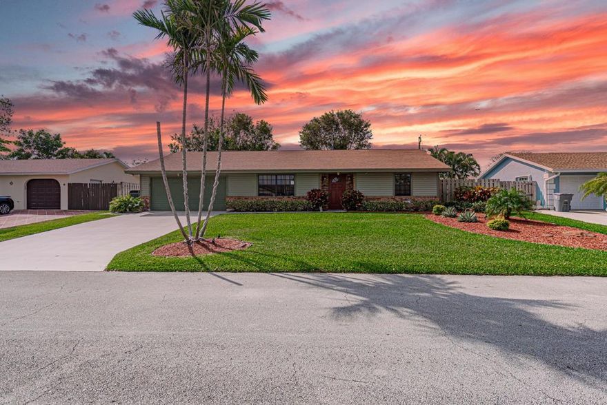 Look no further! This magnificent immaculate 3bdrm, 2 bath  single family  home with NO HOA is waiting for its new owner! This home features a beautiful large updated kitchen with corrian countertops and pull out drawers, impact resistant windows, crown molding throughout home, laundry room w/tub, all wood interior doors, fenced in backyard tropically landscaped with plenty of room for a pool.  Conveniently located near restaurants and shopping centers.  This is a MUST SEE! Bring your fussiest buyers...this wont last!