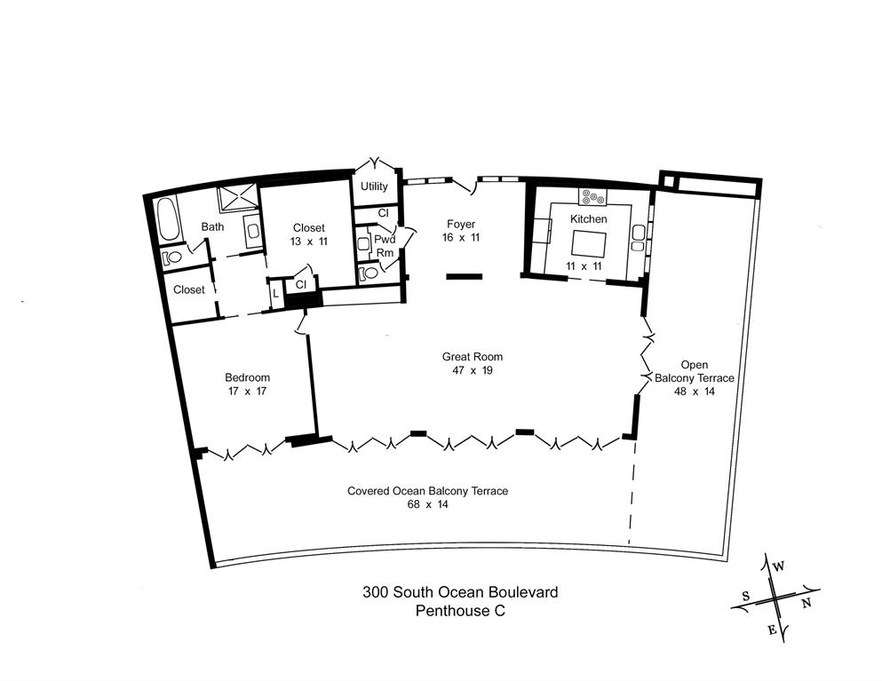 THREE HUNDRED OCEAN BLVD APTS INC - Residential