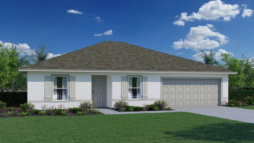 READY NOW! The FOXTAIL floor plan has three bedrooms, two full bathrooms, a two-car garage, and 1,552 square feet of living space. When you walk in to this home, you are greeted by two open rooms on either side of the foyer: a living room on one side and the dining room on the other. The kitchen offers plenty of counter seating and overlooks the spacious great room. Two bedrooms are on one side of the home and the owner's suite is on the other side. The FOXTAIL comes with one full year of Holiday Builders transferable coverage and a 10-year limited structural warranty.