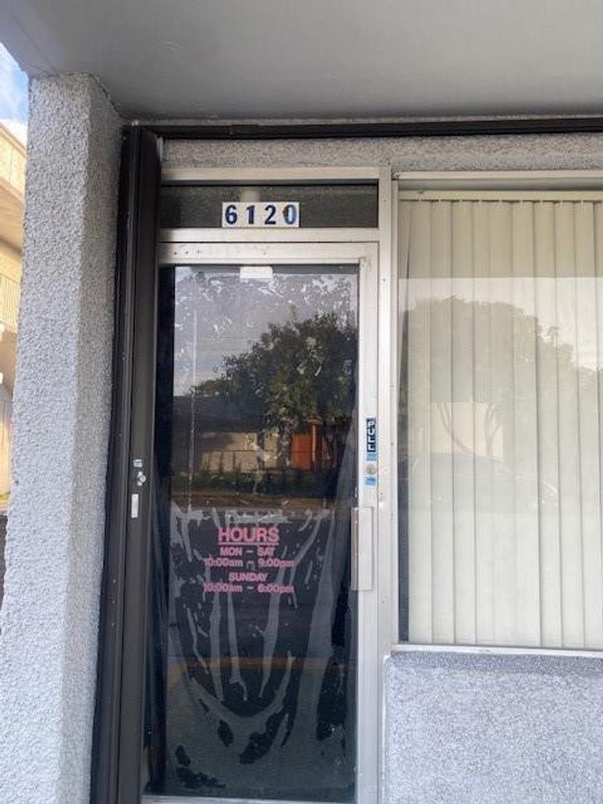 BACK ON THE MARKET! RETAIL STOREFRONTS IN CO-OP SHOPPING STRIP PLAZA. PROPERTY IS LOCATED ONE BLOCK NORTH OF SUNRISE BLVD AND PROPERTY STREET LOCATION INTERSECTS SUNSET STRIP. HIGHLY DESIRABLE UP AND COMING WEST SUNRISE AREA, SURROUNDED BY MEDIUM INCOME RESIDENTIAL COMMUNITY. UNIT HAS HURRICANE SHUTTERS FOR ADDED PROTECTION. PROPERTY HAS TWO NEW A/C UNITS, KITCHEN, TWO RESTROOMS. PARKING LOT HAS JUST BEEN REDONE. MONTHLY MAINTENANCE FEE IS $840 PER MONTH WHICH COVERS COMMON AREA LIGHTS, PROPERTY MAINTENANCE, GENERAL LIABILITY AND FLOOD INSURANCE. NOTE: THE PROPERTY CANNOT BE USED AS A PLACE OF WORSHIP DUE TO LIMITED PARKING.