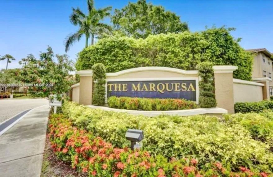 !!! GREAT LOCATION!!! A spacious waterfront 2/2 with water and garden views on this cornered apt close to entry and Resort Style Clubhouse with great amenities. As you enter this quiet private community with everything at your doorstep. Unit freshly painted, new floors, new washer/dryer, and two parking spaces close to unit. Located in middle of shopping centers, markets, The Pembroke Lakes Mall plus main highways I-75 and Turnpike. You have a quiet balcony with views and bedroom views of garden ad canal. Will Not Last!