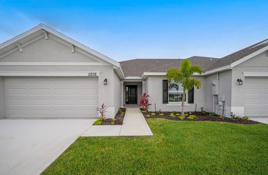 Move-in July/Aug 2026. Located in the sought-after Waterstone community, this thoughtfully designed villa offers the perfect combination of comfort, convenience, and low-maintenance living. Enjoy an open-concept layout ideal for entertaining, relaxing, or creating lasting memories with family and friends. Lawn care is included, giving you more time to enjoy life and less time worrying about maintenance. Residents enjoy access to resort-style amenities including a clubhouse, sparkling pool, playground, and pickleball courts. Conveniently located near I-95, the Florida Turnpike, shopping, dining, and Treasure Coast beaches. Whether you're downsizing, relocating, or purchasing your first home, this villa offers the lifestyle, value, and ease you've been searching for.  Sample photos used.