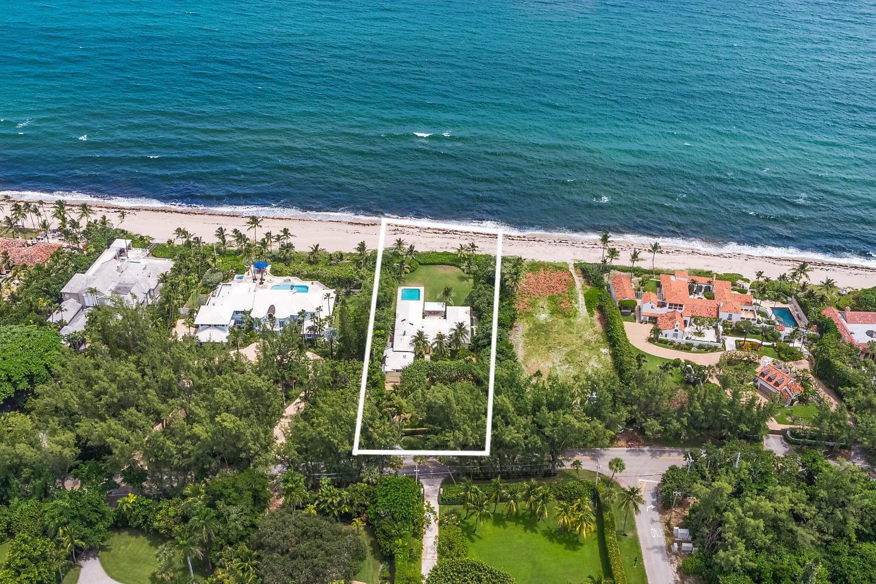 SANDALOT, a private tranquil Gulf Stream oceanfront estate, hidden behind a privacy wall and surrounded by tall Palms, boasts exquisite views of the Atlantic. Situated in the heart of Gulf Stream on almost an acre, the home has a 7,000' flexible floor plan providing unlimited possibilities for enjoying as it is, reimagining the space, or building a masterpiece oceanfront estate. Sandalot, is conveniently located just north of Delray Beach's vibrant Atlantic Avenue and a 25 minute drive on beautiful A1A to Palm Beach's famed Worth Avenue. Three international airports are easily accessible. Come experience the idyllic beach front lifestyle!