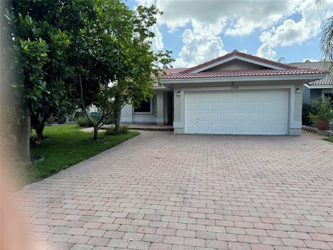 A home in Coral Springs