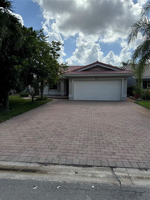 A home in Coral Springs