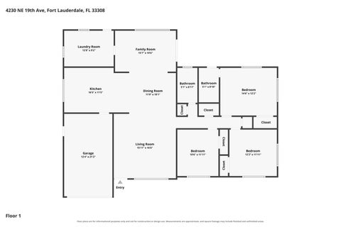 Tiny photo for 4230 NE 19TH Avenue, Oakland Park, FL 33308 (MLS # B26080859)