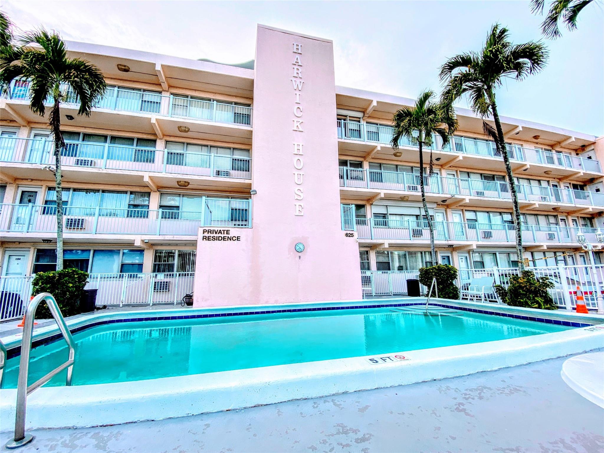 Live the beach life just three blocks from the ocean! This charming 1-bed, 1-bath unit features an open living, dining area. Kitchen upgrades include newer stainless steel appliances, microwave and granite countertop. The spacious bedroom offers a massive walk-in closet. Laundry in the building with a small extra storage unit and bike storage. Enjoy the Fort Lauderdale Beach lifestyle— stroll to the shore for sunrise and soak up the sun. Prime location near shopping, Restaurants, Birch Park, Bonnet House, Elbo Room, and the Air & Sea Show. Convenient first-floor entry with parking at your door. Building amenities include a heated pool, sundeck, bike rack & storage. Less than a mile from Las Olas Blvd and A1A, with dining, shopping, and entertainment just minutes away!