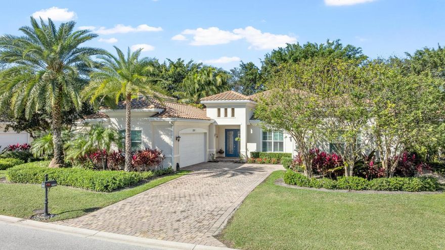 An exceptional single-story home located within the prestigious, gated Palm Beach Polo Golf & Country Club in Wellington. This well-maintained residence features a spacious and functional floor plan with four bedrooms and four full bathrooms, high ceilings, and light-filled living areas designed for both everyday comfort and entertaining. The kitchen offers ample cabinetry, quality appliances, and a center island, opening seamlessly to the main living space. The private primary suite serves as a tranquil retreat with generous closet space and a well-appointed bath. Outdoor living is enhanced by a covered patio with summer kitchen, perfect for enjoying the Florida lifestyle year-round. Additional highlights include impact windows, a two-car garage plus additional golf cart garage.