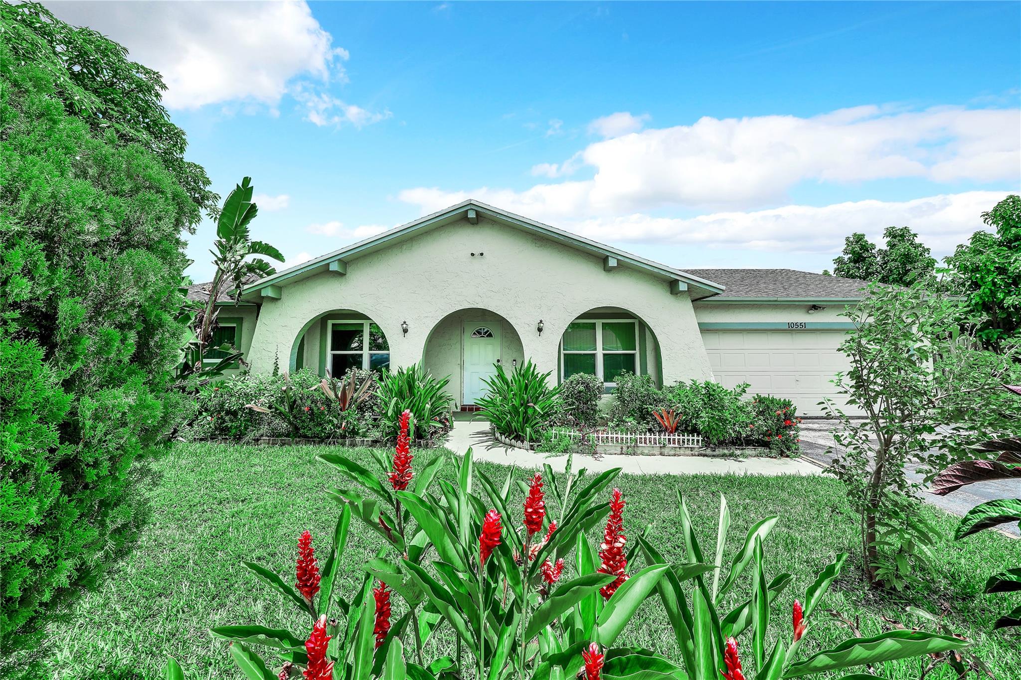 NO HOA! Must-see 4/2 single family home with a bonus room perfectly situated in the heart of Sunrise. The property includes a swimming pool and is located in a highly sought-after neighborhood with its proximity to excellent schools. The interior features quality wood vinyl flooring in the bedrooms, living room, dining area, with durable tile flooring in the kitchen and bathrooms. Key features include impact windows, a 2022 refrigerator, a 3-year-old water heater, a 6-year-old A/C unit, and a roof replaced in 2011. The Listing Broker/Agent shall not be responsible for any typo errors, misprints, room sizes, lot sizes, square footage, or misinformation and shall be held harmless. All measurements/descriptions are to be taken as estimates. Please do your due diligence to determine accuracy.