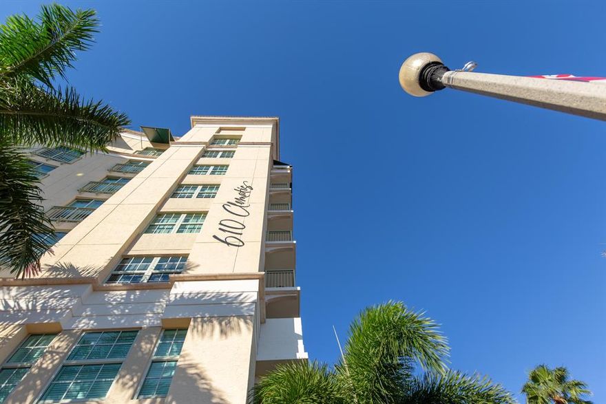 *Buyer's financing fell through* Come enjoy living in vibrant downtown in this 2 bedrooms 2 bathroom condo with a split floor plan and walk-in closets. Offering beautiful city views of West Palm Beach. Stainless steel appliances, tile in living area, granite stone kitchen countertops. Washer and dryer in unit. This unit also comes with *2 PARKING SPOTS NEW AC AND NEW WATER HEATER*. West Palm Beach now offers convenient access to Brightline along with Tri-rail, Amtrack, downtown trolly and is just minutes from Palm Beach island's Lake Trail, beaches, and restaurants. 610 Clematis St is located less than 20 minutes from PBI, Whole Foods, the outlet mall, and many other convenient attractions. Full service building with reception, gym, pool, and much more! Call now to schedule your tour.