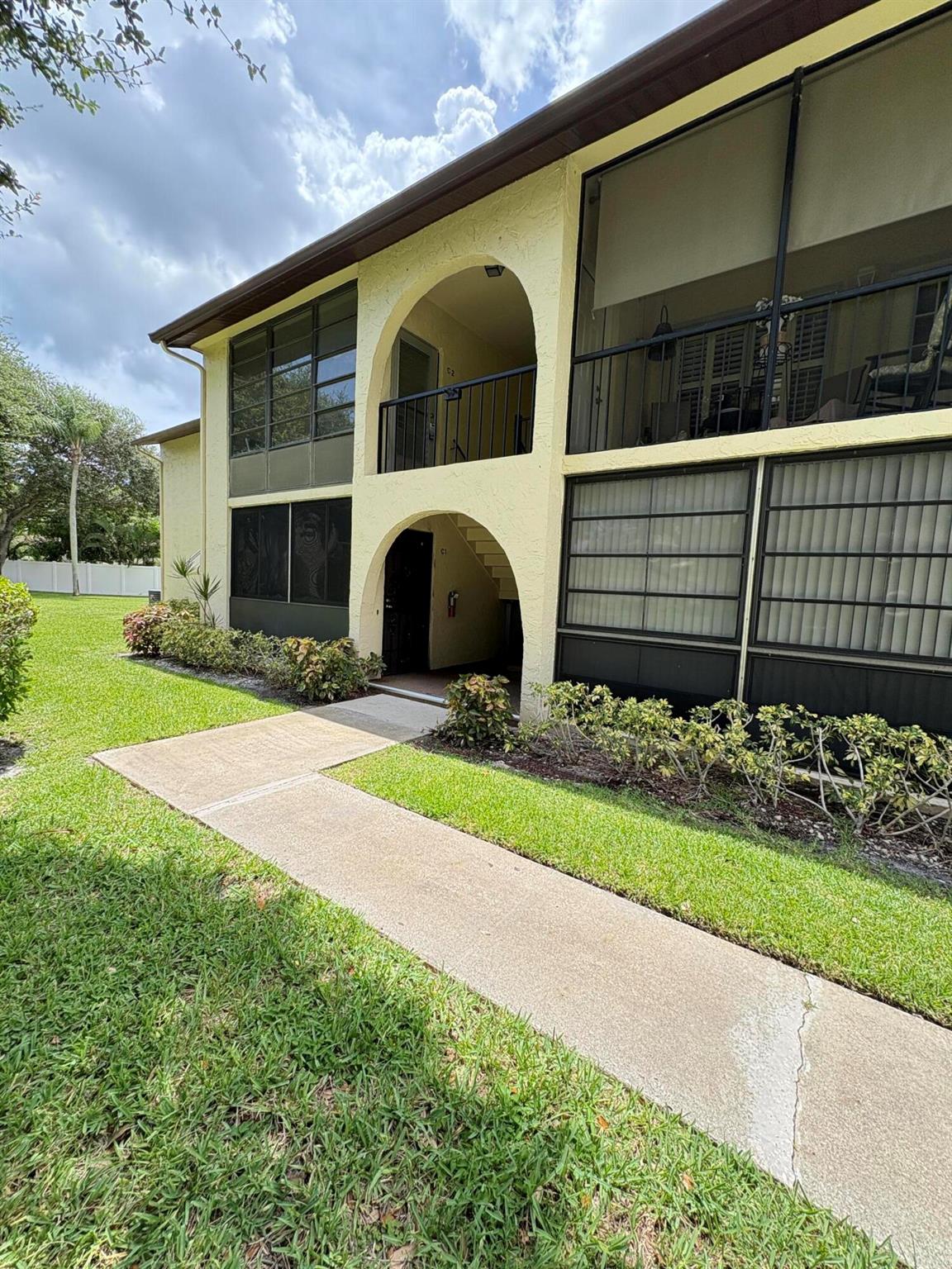 Nice first floor condo 2/1/1.5, Great 55 plus community with pool, clubhouse, bocce ball, etc.