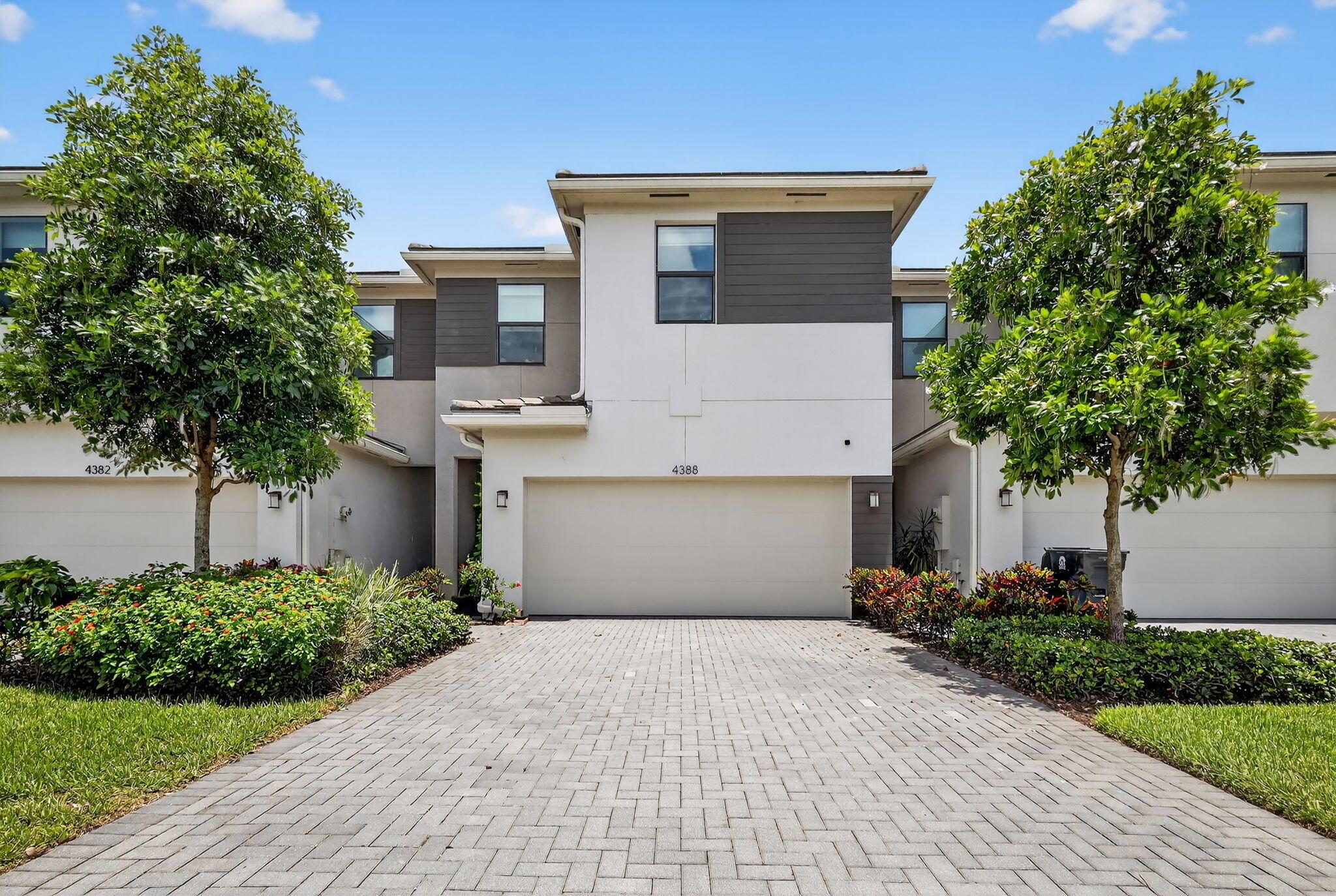 Modern 3BR/2.5BA townhouse in gated SADDLEWOOD COMUNNITY of Lake Worth. Built in 2021 with open layout, quartz kitchen, stainless appliances, large island and smart features throughout. Primary suite has walk-in closet, dual vanities and walk in shower. Includes laundry room, epoxy garage, hurricane impact windows, smart lock and security system. Pet friendly community with low HOA, lush landscaping and walkable sidewalks. Top Rated Schools and minutes to Turnpike, shopping center and medical centers. Prime location and excellent investment.Optional: the furniture also available for sale if buyer is interested.