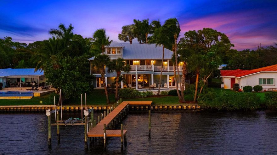Stunning Waterfront Home with Southwest Exposure Welcome to your dream waterfront retreat! This beautiful oversized 4-bedroom home, with the option for a 5th bedroom, offers breathtaking sunsets from your deep water dock. Built in 2014, this residence features impact windows for added safety and peace of mind. Located directly on the St. Lucie River, you'll enjoy serene water views and easy access to boating and fishing. Just minutes from downtown Stuart, this home combines the tranquility of riverfront living with the convenience of nearby shops, dining, and entertainment. Don't miss your chance to own this exceptional property—schedule a showing today!