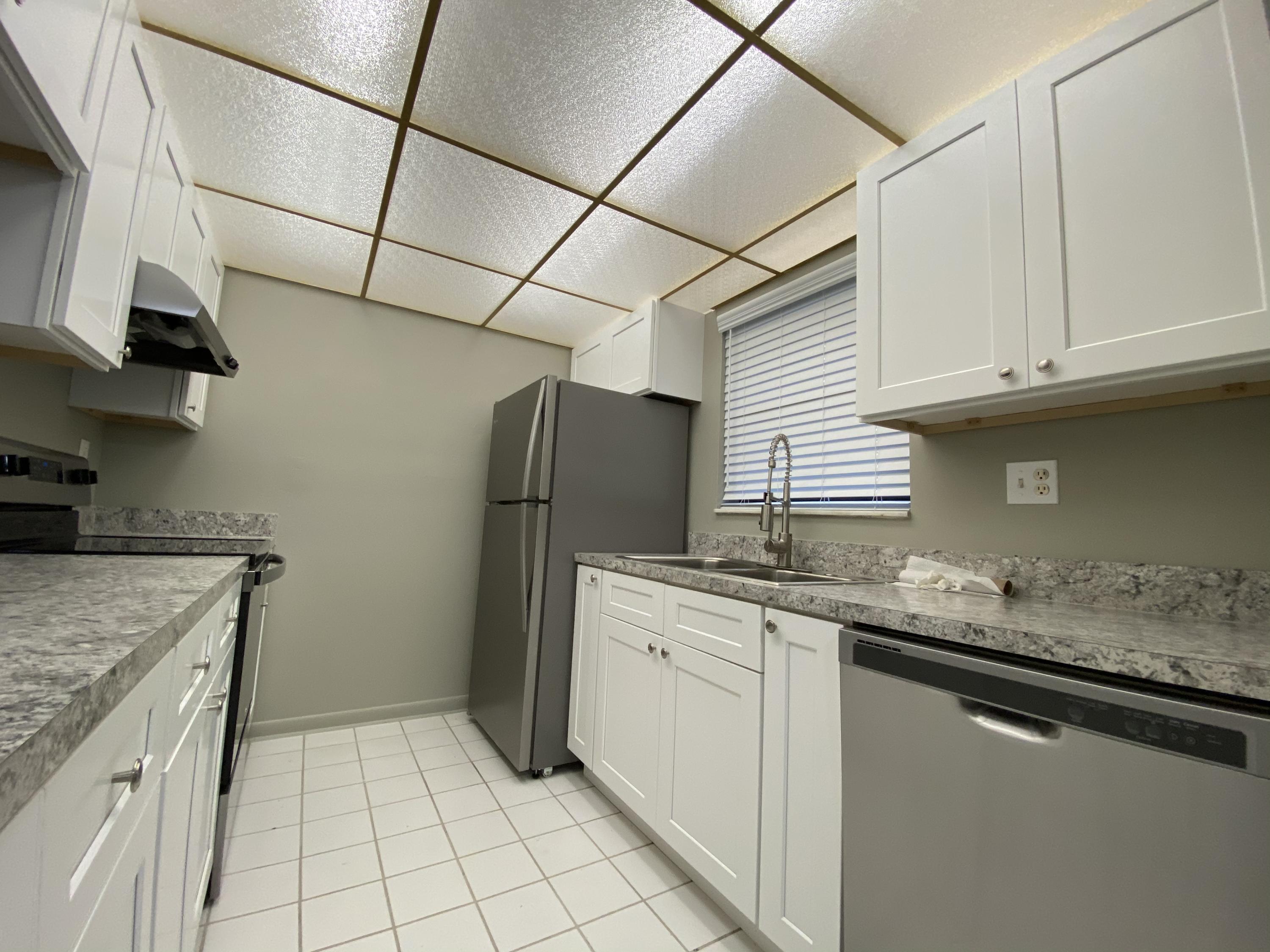 Amazing condo for rent in West Palm Beach . Fully renovated 2 BR, 2 BA close to everything West Palm Beach has to offer. This unit has a remodeled kitchen and brand new oven, refrigerator, dishwasher and unused cabinets. The bathrooms have recently been updated. New carpet. This condo is very close to shopping centers, restaurants, supermarkets, Whole Foods, Palm Beach Outlet mall, I-95 expressway, Palm Beach International airport and so much more.