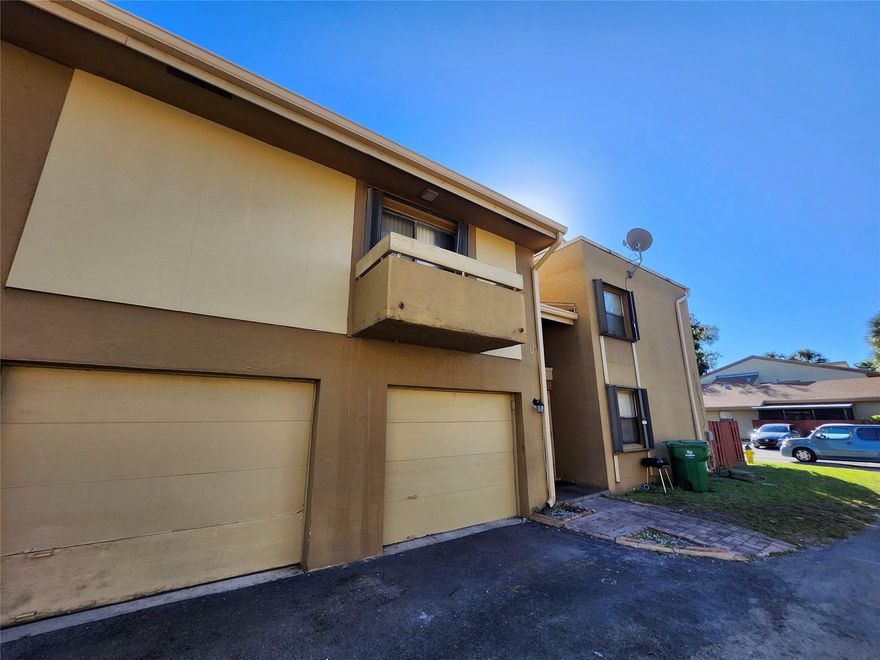 MISSIONWOOD IN MIRAMAR----------2 BEDROOMS-----LOCATED ON 2ND FLOOR------1.5 BATHS----WITH GARAGE-----SCREENED PATIO----ACCORDION SHUTTERS----GUTTERS----40 YEAR INSPECTION COMPLETED-----AC 2022-----ALL  APPLIANCES WITH GAS HOT WATER HEATER AND GAS RANGE-----UPDATED WASHER AND DRYER------------OK TO LEASE AFTER 1 YEAR------HOA FEE IS $449 A MONTH AND INCLUDES MASTER INSURANCE POLICY-----FLOOD INSURANCE------ON SITE MANAGEMENT OFFICE------CLUBHOUSE-----POOL----PLAYGROUND-----TENNIS AND LAWN-----LOCATED MINUTES FROM ALL MAJOR ROADS----SCHOOLS---PARKS----SHOPPING----RESTAURANTS---MALLS-----HARD ROCK STADIUM----------CASINOS-----ENTERTAINMENT VENUES-----AND THE BEACHES---------PRESENT OFFERS..........EASY TO SEE.....STARTING 3 16  PROPERTY TO BE PAINTED, NEW FLOORING , UPDATES...