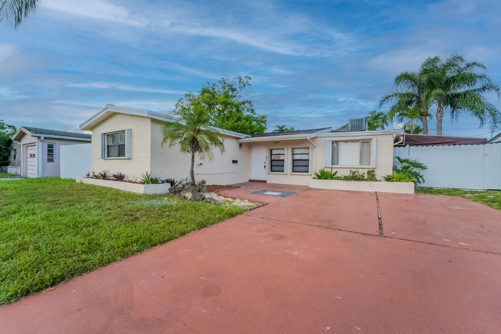 One or more photo(s) was virtually staged. Enjoy Florida living in this beautifully maintained 4-bedroom, 2-bathroom home featuring a private inground pool and enclosed lanai—perfect for relaxing or entertaining year-round. The kitchen is equipped with sleek stainless steel appliances and offers plenty of space for cooking and gathering. A dedicated laundry room adds convenience, while the wood-fenced backyard provides privacy and space for outdoor fun. This inviting home combines comfort, functionality, and the ideal outdoor lifestyle. Schedule a showing today!