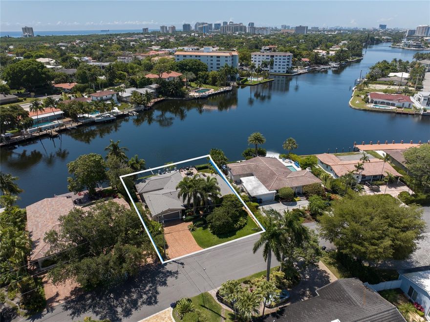 *One of the Most Expansive Waterfront Views in Ft Lauderdale* Located in Bal Harbour, an Exclusive Gated Enclave of Ocean-Access Waterfront Homes, nestled along a one-mile stretch of the Scenic Middle River. Updated & Impeccably Maintained Property sits on a Quiet Cul-de-Sac features a Bright & Open-Concept Floorplan. The Custom Kitchen offers ample Counterspace, Breakfast Bar & Butler’s Pantry. The Primary Suite boasts a Luxurious Custom Bath & Dual Walk-In Closets. The Stunning Outdoor Terrace Showcases Panoramic Waterway Views—Superb for Entertaining. Enjoy a Custom Lagoon-Style Pool & Refreshing S/E Breezes. Protected Dockage accommodates a 40'+ boat w bridge clearance. Quick Access to the Area’s Best Beaches, Trader Joe’s, Whole Foods, Shops & Dining. A Truly One-of-a-Kind Property!