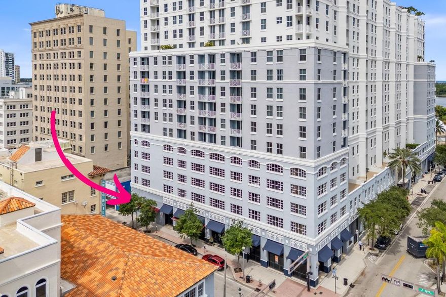 Ground floor 2,264sf retail unit in the heart of downtown West Palm Beach, located at the base of the luxurious Strand building. Attractive for both investors and end users - stable, NNN tenant in place through 2034 with 5 year option, however, potential for owner/user to take over occupancy. '