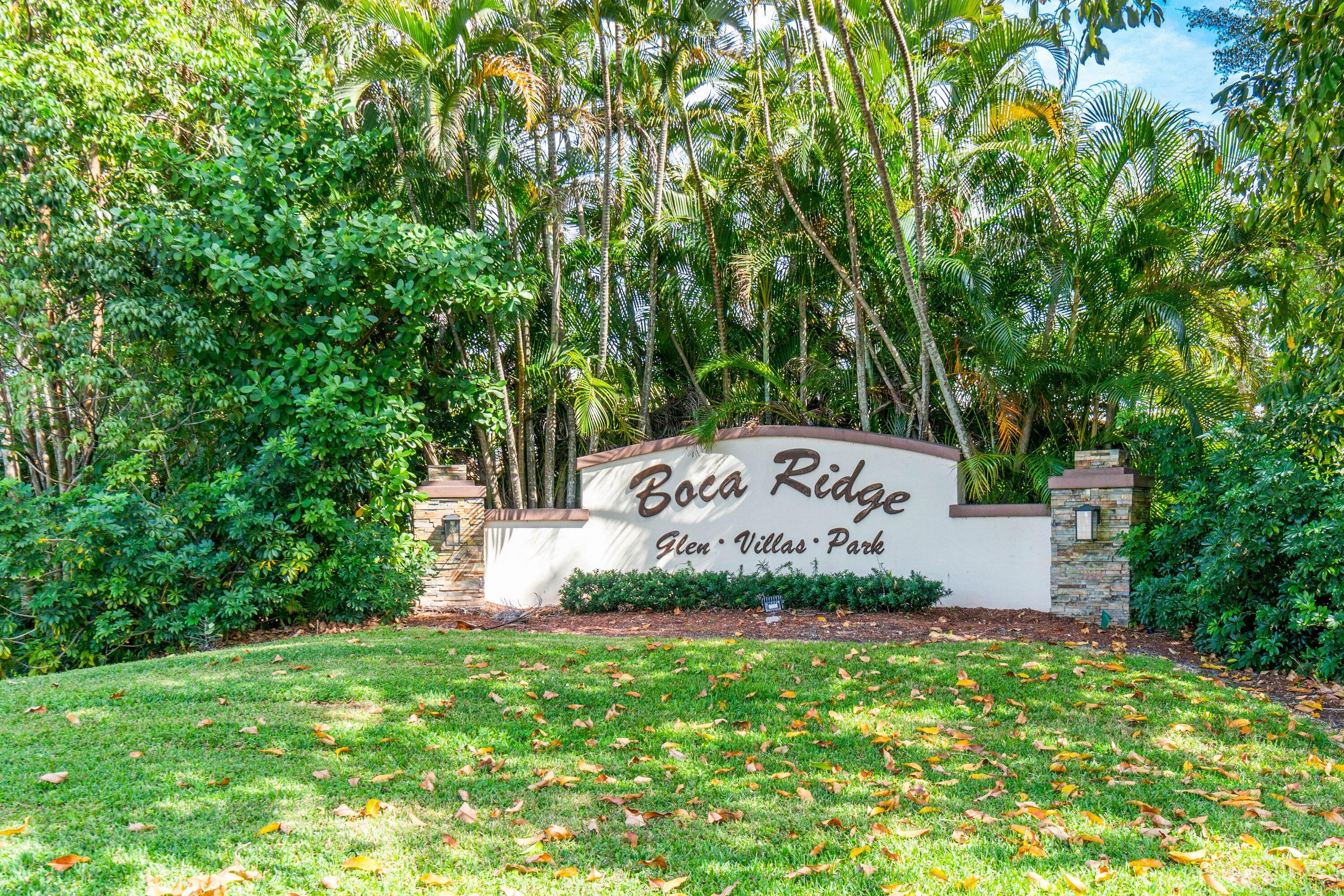 BOCA RIDGE PARK CONDO - Residential Lease