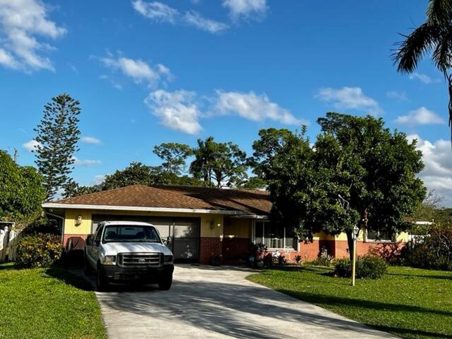 4 bedrooms plus den or use as a 5th bedroom if needed. Tile flooring throughout, Washer/dryer and tub in garage. 15x30 inground pool, fully fenced backyard with covered and screened patios.
24x12 shed with electric, side door & roll up door for workshop or other use. 10x8 shed also included. Accordion shutters for storm protection.