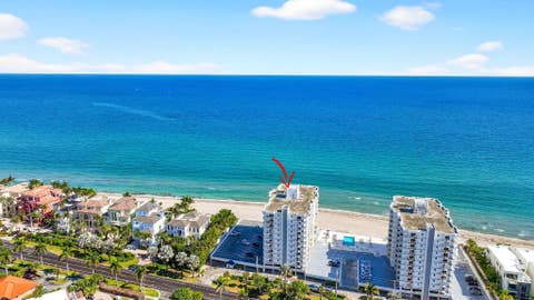 Tiny photo for 4505 S Ocean Boulevard #805, Highland Beach, FL 33487 (MLS # B26038435)